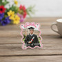 Chic Graduation Keepsake Custom Bow Acrylic Photo Magnet