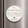 Graduation Journey 2026 University Map Acrylic Photo Magnet