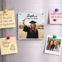 Graduation Memories Custom Acrylic Photo Magnet Frame Gift