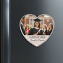 Heartfelt Memories Custom Heart Acrylic Photo Magnet Keepsake
