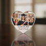 Heartfelt Memories Custom Heart Acrylic Photo Magnet Keepsake