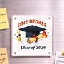 Honoring 2026 Seniors Custom Class Acrylic Photo Magnet Gift