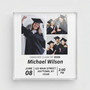 Share the Big News 2026 Acrylic Photo Magnet Grad Invite