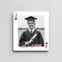 Your Grad Winning Play Custom Card Style Acrylic Photo Magnet