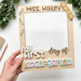 School Year Memories Photo Prop - Custom Frame for Classrooms School Year Memories Photo Prop - Custom Frame for Classrooms