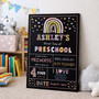 Boho Rainbow School Board Sign - Milestone Memories