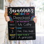 Celebrate Every Grade - Reversible School Board Sign for Memories
