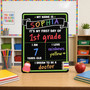 Celebrate Every Step - First and Last Day School Board Sign