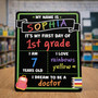 Celebrate Every Step - First and Last Day School Board Sign