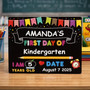 Celebrate Their Growth - First & Last Day School Board Sign Celebrate Their Growth - First & Last Day School Board Sign