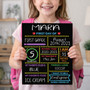 Cherish Every Grade - Reusable Reversible School Board Sign Prop