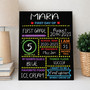 Cherish Every Grade - Reusable Reversible School Board Sign Prop