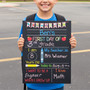 Cherish Every Grade - Reusable School Board Sign Milestone Prop Cherish Every Grade - Reusable School Board Sign Milestone Prop