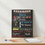 Cherish Every Grade - Reusable School Board Sign Milestone Prop Cherish Every Grade - Reusable School Board Sign Milestone Prop