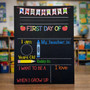 Cherish Every Grade - Reusable School Board Sign Milestone Prop Cherish Every Grade - Reusable School Board Sign Milestone Prop