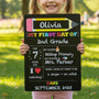 Cherish Every Memory - School Board Sign for Kids
