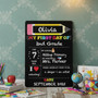 Cherish Every Memory - School Board Sign for Kids