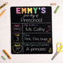 Cherish the Memories - Reusable Reversible School Board Sign