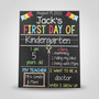 Cherish the Memories - Reusable School Board Sign for Every Grade