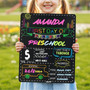 Cherished Memories - Personalized School Board Sign for Students Cherished Memories - Personalized School Board Sign for Students