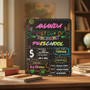 Cherished Memories - Personalized School Board Sign for Students Cherished Memories - Personalized School Board Sign for Students
