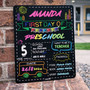 Cherished Memories - Personalized School Board Sign for Students Cherished Memories - Personalized School Board Sign for Students