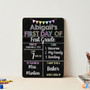 Pastel Memories - Reusable Classic School Board Sign Pastel Memories - Reusable Classic School Board Sign