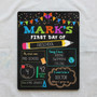 Preserve Growing Memories - Custom Name School Board Sign Photo Prop