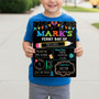 Preserve Growing Memories - Custom Name School Board Sign Photo Prop