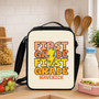 Rock N Roll 1st Grade Back To School Custom Lunch Bag For Kids Rock N Roll 1st Grade Back To School Custom Lunch Bag For Kids