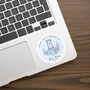From The Library Of Sticker - Minimalism Book Lover Decal