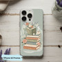 Whispered Chapters & Wildflowers - Book Lover Phone Case Whispered Chapters & Wildflowers - Book Lover Phone Case