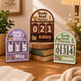 Custom Book Read Tracker - Mini Bookshelf Reader Gift