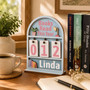 Custom Book Read Tracker - Mini Bookshelf Reader Gift