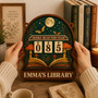 Custom Book Read Tracker - Personalized Bookshelf Decor