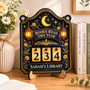 Custom Books Read Tracker - Wooden Library Shelf Accent