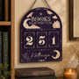 Mystical Book Read Tracker - Moon Sun Library Decor