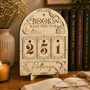 Mystical Book Read Tracker - Moon Sun Library Decor