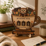 Owl Book Read Tracker - Cute Wooden Library Shelf Sign