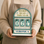 Personalized Book Read Tracker - Bookish Shelf Gift