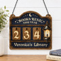 Personalized Book Read Tracker - Bookshelf Decor for Readers