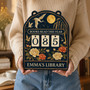 Personalized Wooden Book Read Tracker - Custom Library Gift