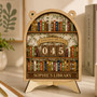 Vintage Book Read Tracker - Personalized Library Gift for Readers