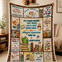 Book Lover Blanket - Literary Gift for Readers & Bookworms Book Lover Blanket - Literary Gift for Readers & Bookworms