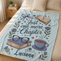Just One More Chapter Blanket - Personalized Book Lover Gift