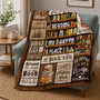 Reading Blanket for Book Lovers - Cozy Reader Gift