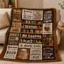 Reading Blanket for Book Lovers - Cozy Reader Gift