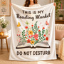 This Is My Reading Blanket - Cozy Book Lover Gift This Is My Reading Blanket - Cozy Book Lover Gift