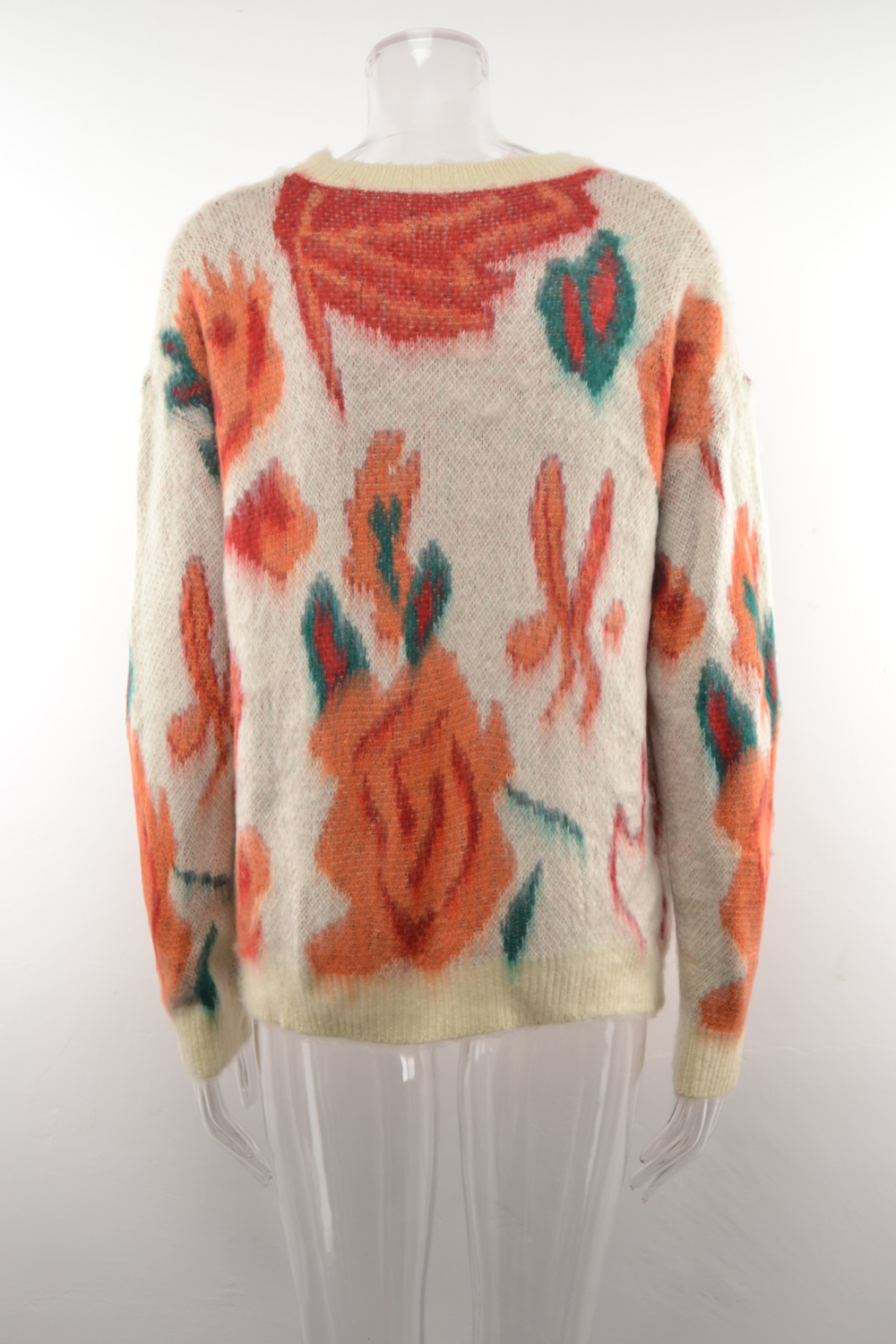 Winter New Tie-Dye Stretch Knitted Stylish Sweater