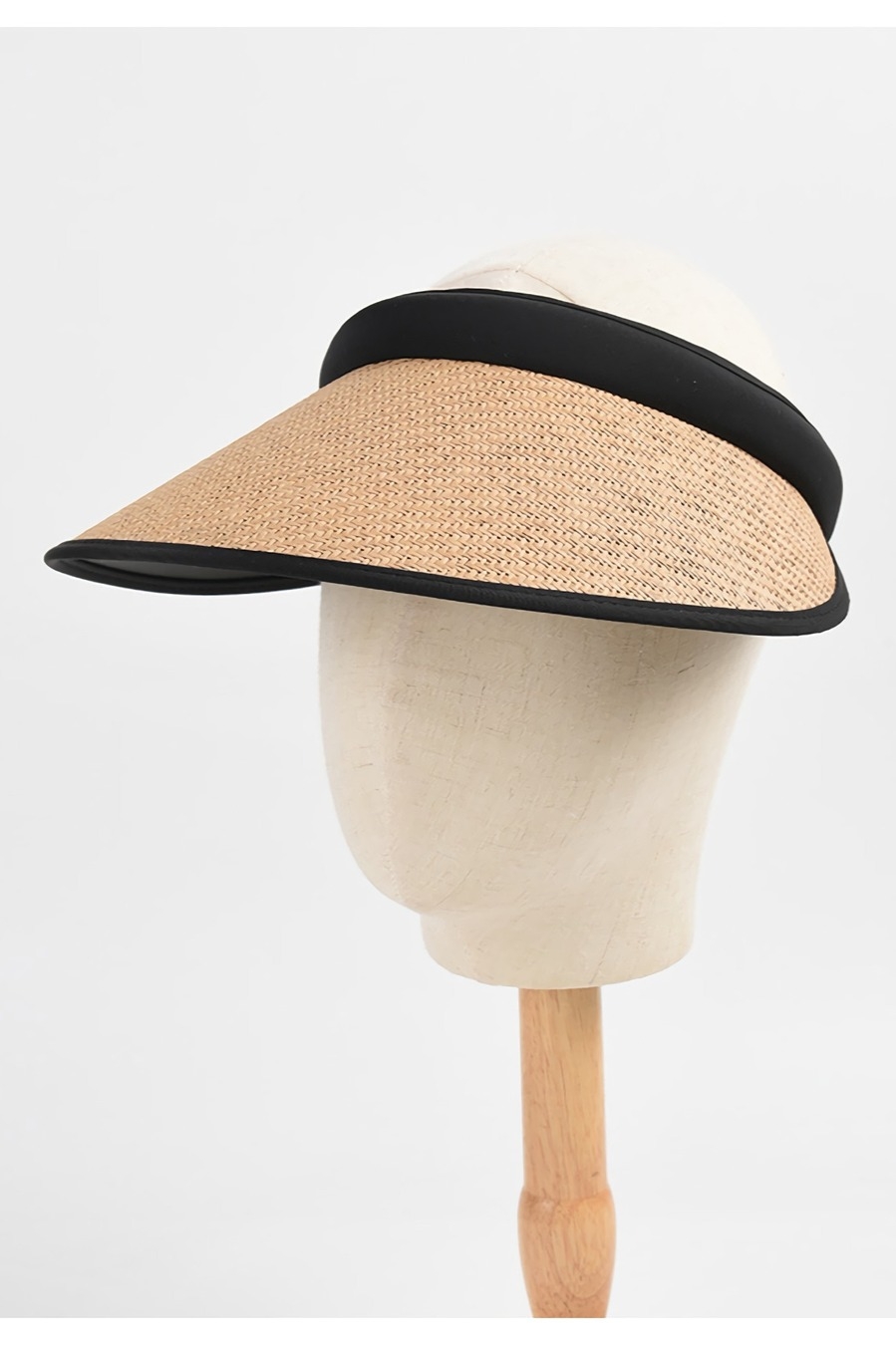 One Pc Summer New 3 Colors Beach Empty Top Sun Protection Uv Protection Fashion Vacation Style Straw Hat 56-58Cm